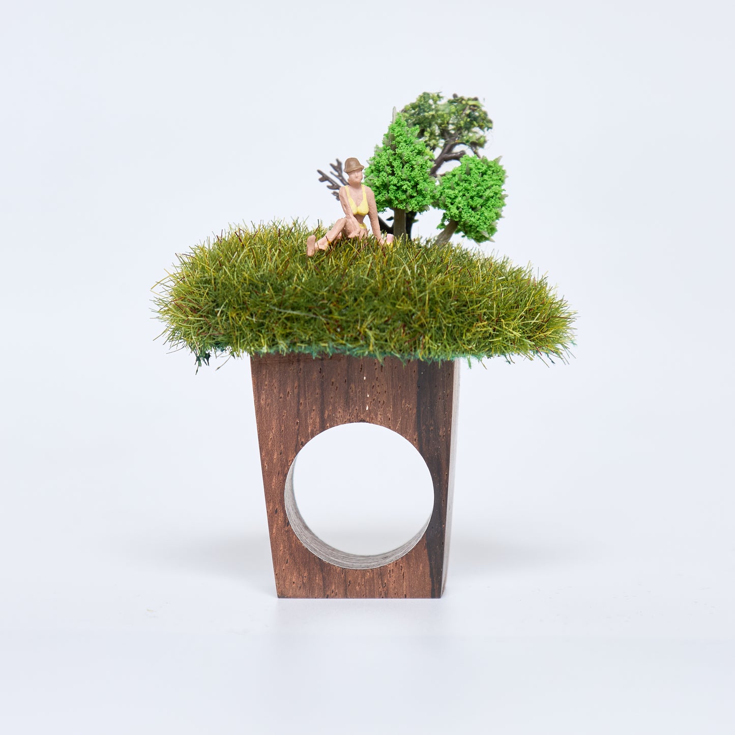 Sunbather Ring Sculpture