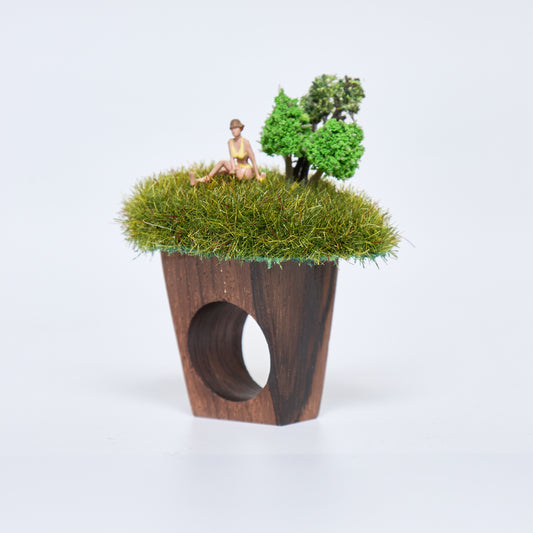 Sunbather Ring Sculpture