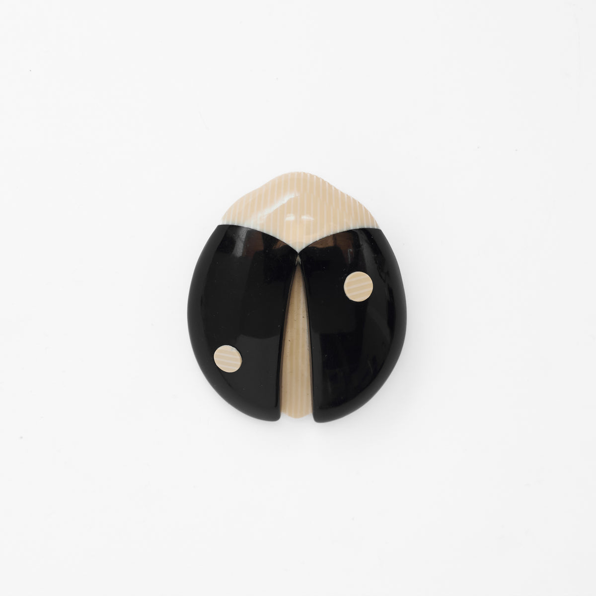 Lea Stein Ladybug Brooch