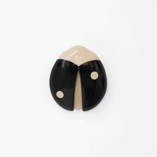 Lea Stein Ladybug Brooch
